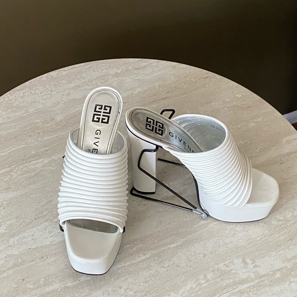 White Givenchy Sandals